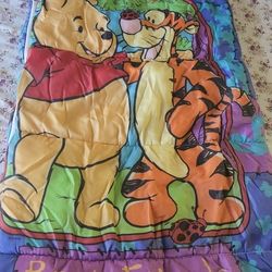 winnie the pooh sleeping bag