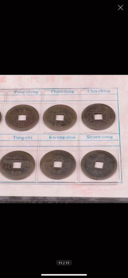 China Bronx Coins 17th/18/19/20th Century Sort After