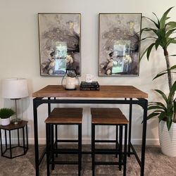Dinning Table 4 Stools