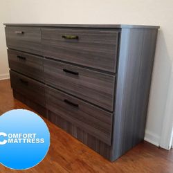 NEW DOUBLE DRESSER--ASSEMBLED