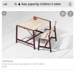 Ypperlig children's sale table