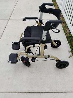 WALKER & HYBRID WHEELCHAIR