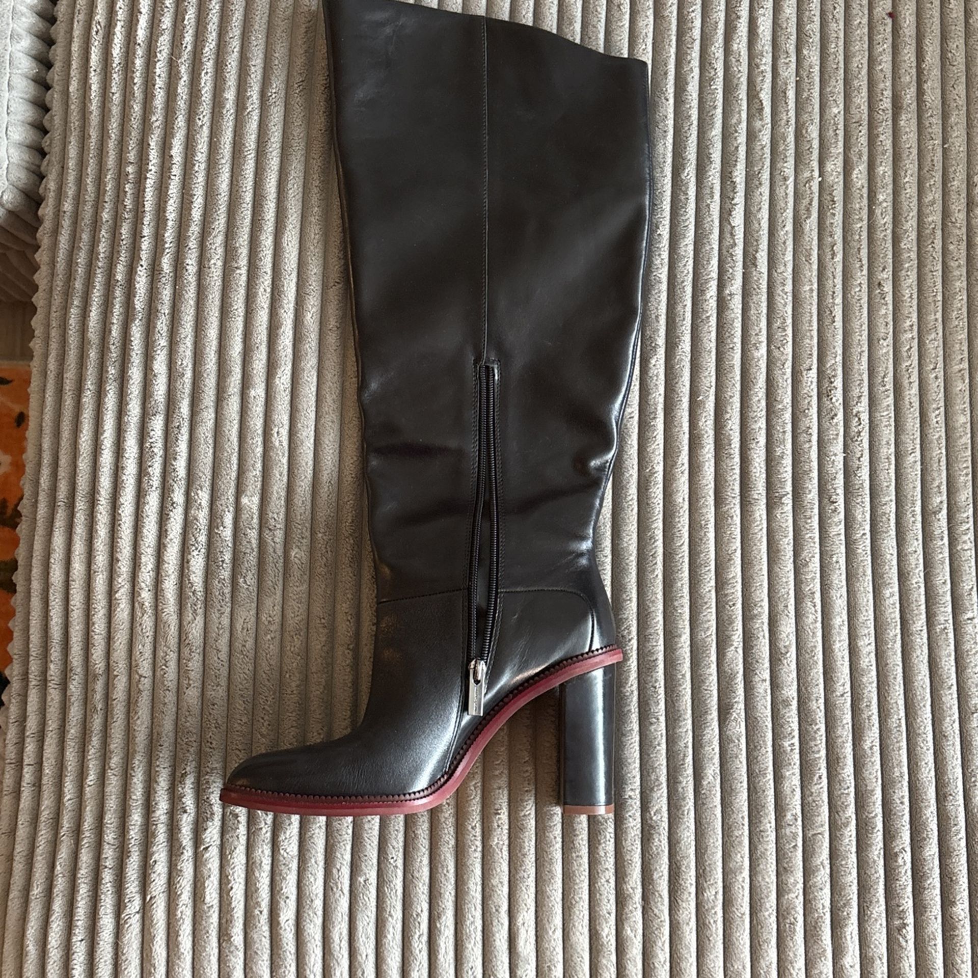 Vince Camuto Wide-calf Leather Boots 