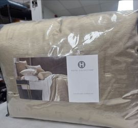 Hotel Collection Quilted King Coverlet Set