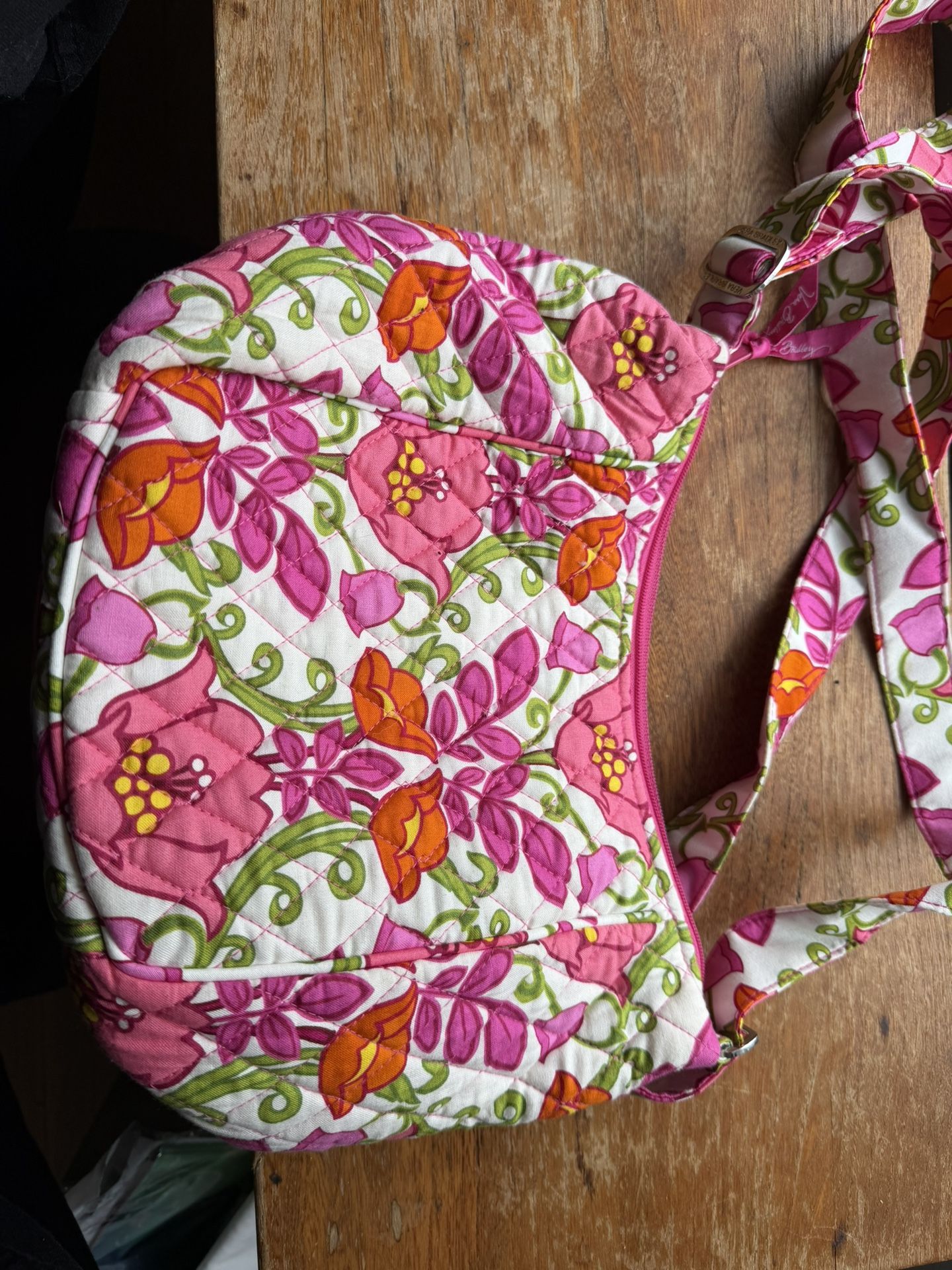 Vera Bradley floral cotton purse