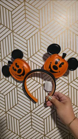 Mickey Mouse Ears Halloween