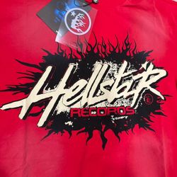 Red and black men’s  hellstar shirt