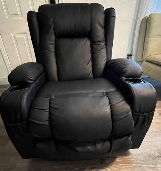 Electric leather lift chair