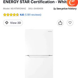 Insignia 10 Cu. Ft. Top-Freezer Refrigerator