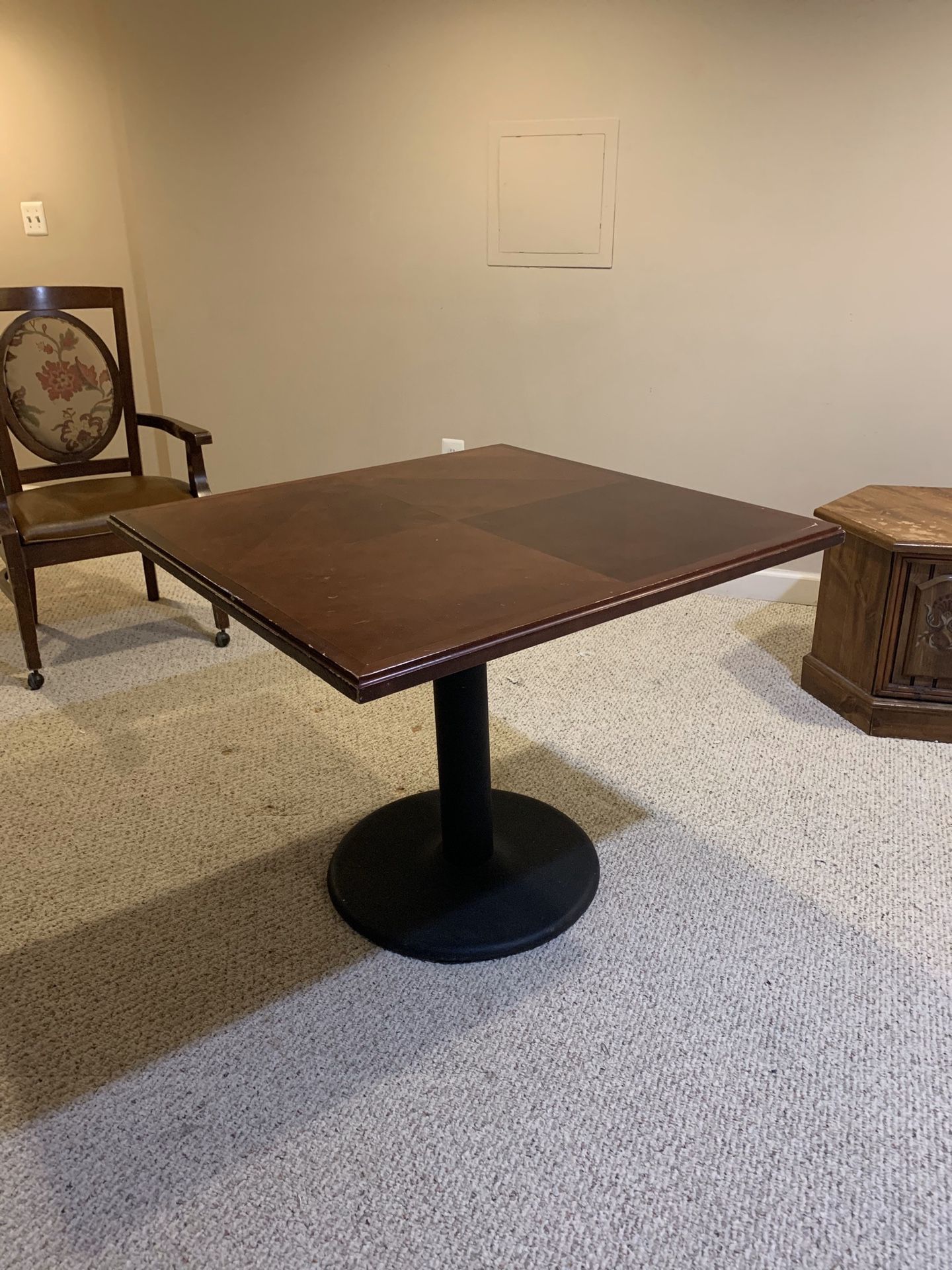 4 pieces of Tables 36” by 36”