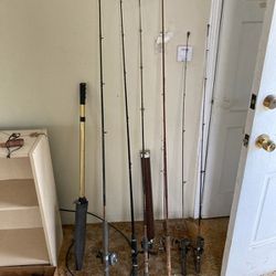 Fishing Fresh Water Rods/reels $35 each. 