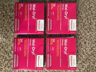 Allergy medicine ($6 for all)