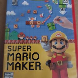 Super Mario Maker For The Nintendo Wii U