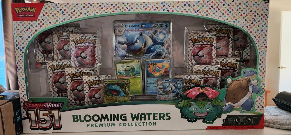 Blooming Waters Premium Collection 151 Pokemon