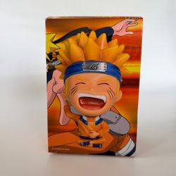 Naruto Uzumaki Naruto Chibi Style Figurine Anime Manga Figure w/ Box