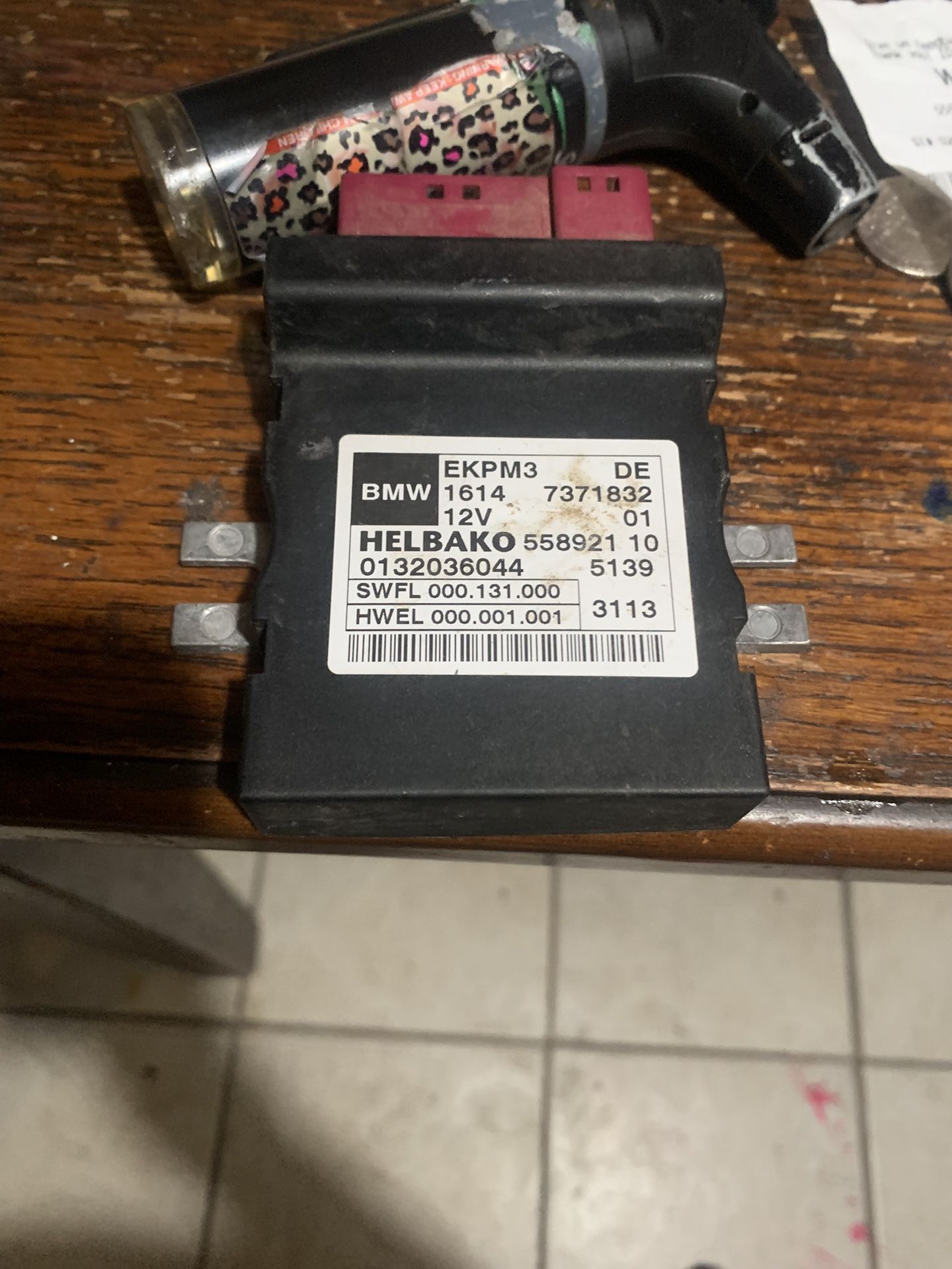 BMW Ekpm3 Fuel Control Module