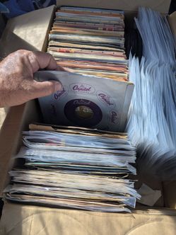 Collection of 313 Vintage 45 RPM Records | Elvis, Beatles, Country & More | $1,135 Value