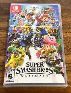 Super Smash Bros Ultimate - Nintendo Switch NEW/ FACTORY SEALED