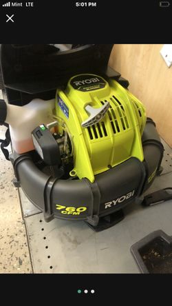 RYOBI BLOWER BACKPACK 