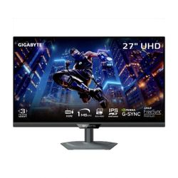 Gigabyte M27UP 27" Gaming Monitor | 4K 160Hz / 1080p 320Hz | IPS | KVM | G-Sync