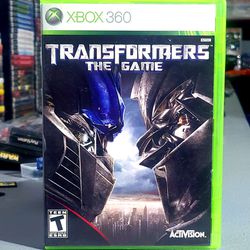 Transformers: The Game (Xbox 360, 2007) *TRADE IN YOUR OLD GAMES/TCG/COMICS/PHONES/VHS FOR CSH OR CREDIT HERE*