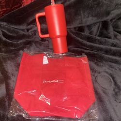 Mac tumbler and tote new