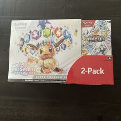 Prismatic ETB & Prismatic Booster Bundle