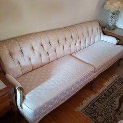 Beautiful Antique Furniture: Sofa, Chair, 2 End Tables & Coffee Table - MAKE OFFER