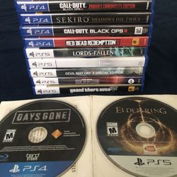 PS4 And Ps5 Games 