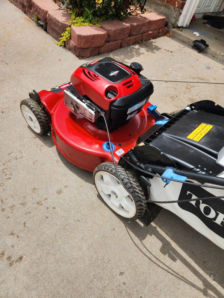 Toro 22-in Big Wheel Personal Pace Self-propelled Lawn Mower With Full Tune-up 190cc 7.25 HP