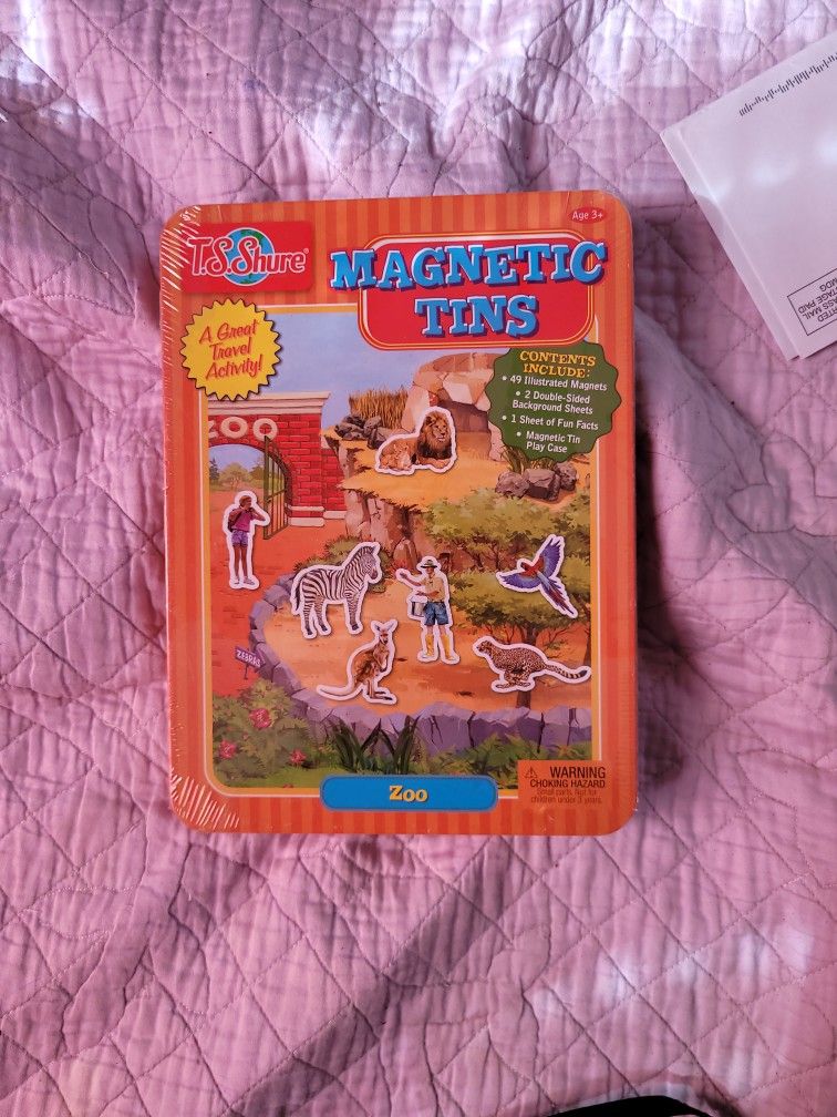 A Great Travel Activity Magnetic Tins For Ages 2-8