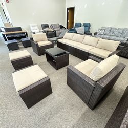 Brand New 9pc Outdoor Patio Set - Clearance Sale