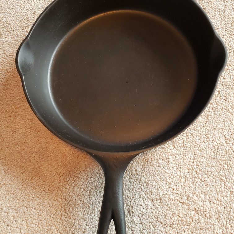 Antique Arc "Wagner" No 7 Cast Iron Skillet w/Heat Ring Restored Condition