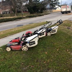 Toro Self Propelled With Bag