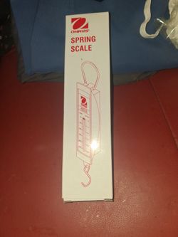 Ohaus Spring Scale in Box