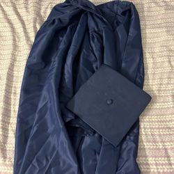 Navy Cap And Gown