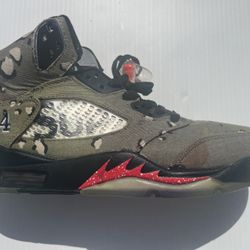 Supreme Jordan 5 Desert Camo 