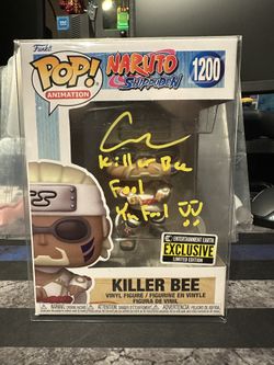 Funko Pop Naruto - Killer Bee - Signed With COA