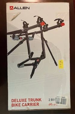 NEW - Allen Deluxe 2-Bike Trunk Rack Carrier – Model 102DN