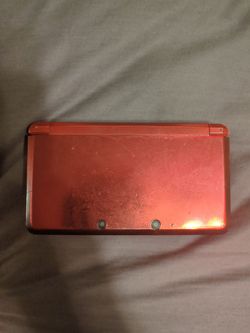 Nintendo 3DS Handheld Console Red