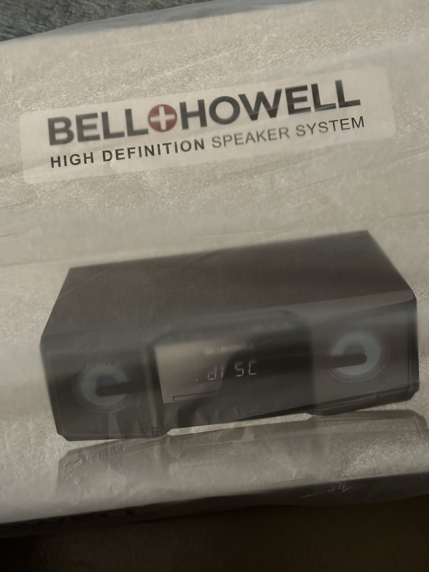 Brand New, Bell +Howell High Def Speaker System