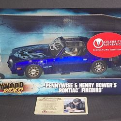 🔥 Bill Skarsgard autographed Pontiac Firebird Celebrity Authentics COA 🔥
