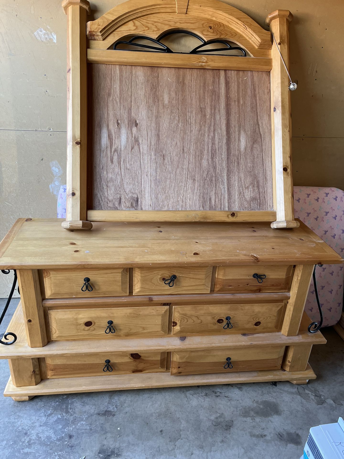 Dresser and Armoire Bedroom set