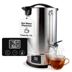 11L (45 Cups) Hot Water Dispenser Urn, Commercial Hot Water Boiler