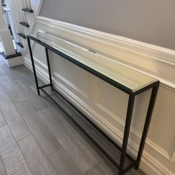 Console Table With Mirror Top
