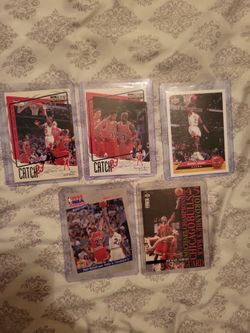 Michael Jordan basketball card lot
