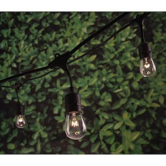 New Portfolio Landscape LED String Lights 24ft. 12 Light Sockets