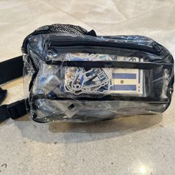 ARGENTINA FAN KIT – CLEAR STADIUM BAG + ACCESSORIES ⚽