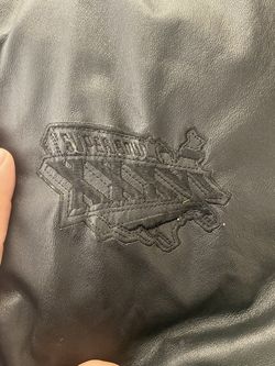 Super Bowl XXXVI Napa leather jacket