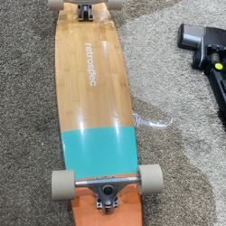 Brand New Retrospec Zed Pintail & Cruiser Longboard Adult Skateboard - 44in Bamboo & Canadian Maple Deck